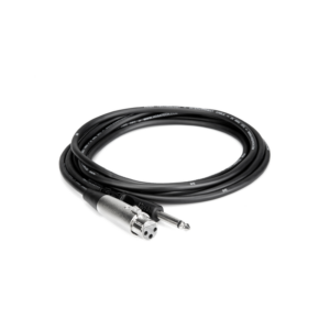 Hosa PXF-105 Unbalanced Interconnect, XLR3F to 1/4 in TS, 5 ft