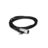 Hosa XVM-110M Camcorder Microphone Cable, Right-angle 3.5 mm TRS to XLR3M, 10 ft