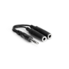 Hosa YPP-118 Y Cable, 1/4 in TRS to Dual 1/4 in TRSF