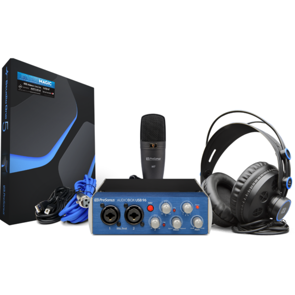 PreSonus AudioBox USB 96 Studio Bundle